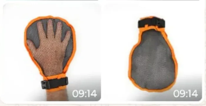 Luvas de contenção 