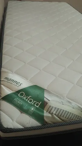 Cama Box King 2 metros + Colchão Oxford com molas Pocket
