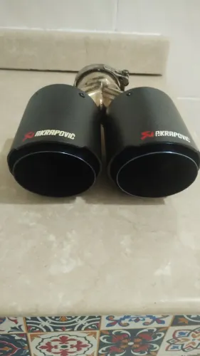 Akrapovic Ponteira Carro 2.5 polegadas ,!!! 