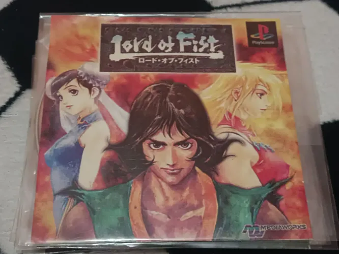 Lords of Fist para PlayStation 1 somente o disco jogo (Prensado)