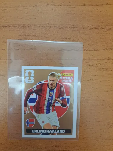 FIGURINHA EXTRA STICKER LEGEND - ERLING HAALAND - BRONZE - COPA DO MUNDO 2026