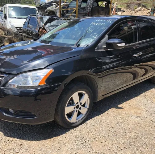 Peças Sentra 2.0 2015 Porta Farol Capo Lanterna Airbag Radiador Motor Câmbio Bobina Bico