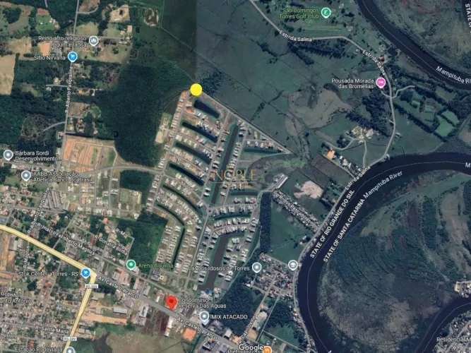 Terreno em condomínio exclusivo Reserva das Águas em Torres-RS