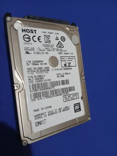 HD 1TB Computador Notebook e Dvr