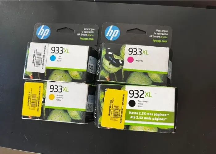 Cartucho HP 932XL e 933XL Coloridos