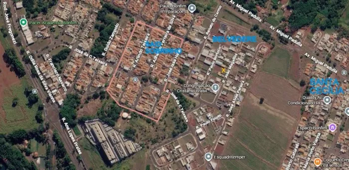 Terreno de 255 m2 no Residencial Belvedere em Bonfim Paulista do lado do Said Sobrinho