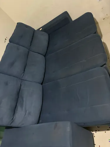 SOFA RETRATIL AZUL