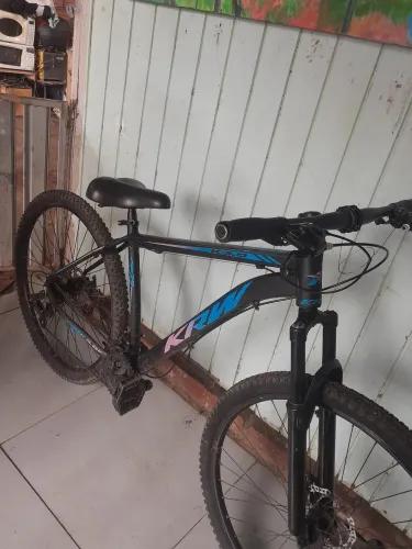 Bicicleta kws sete marchas, peças originais 