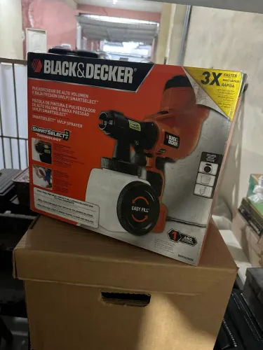 Pistola de Pintura e Pulverizador - Black Decker