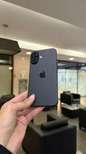 IPHONE 16 PRETO 256 GB APARELHO SEMINOVO
