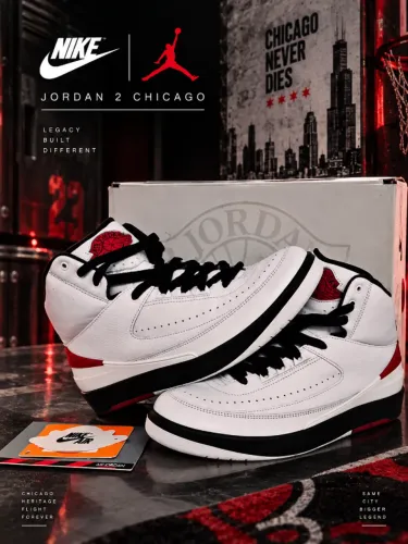 Tenis Nike Jordan 2 Branco 40.5 BR Raro
