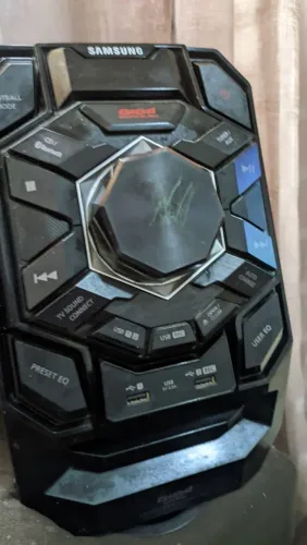 Aparelho de som Samsung,barato,sem as caixas.