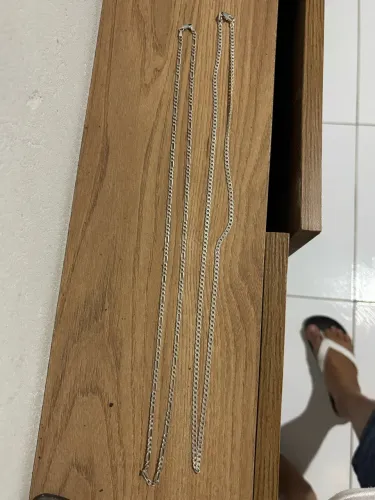 Corrente 3mm de PRATA 925