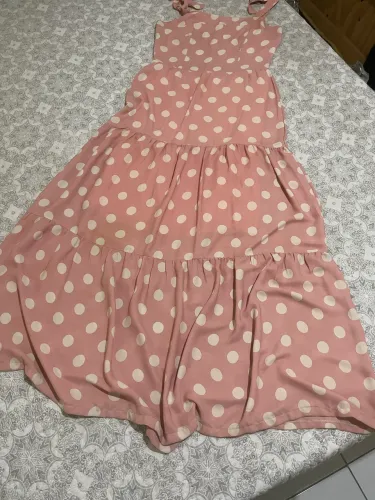 Vestido tecido fluido (malha) - P