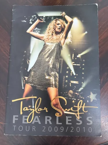 Tour Book Oficial Taylor Swift Fearless Tour 2009/2010 raro