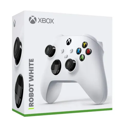 Controle xbox robot white 