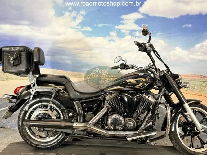 YAMAHA XVS950A Mid Night Star Preta-2014- 19.693Km