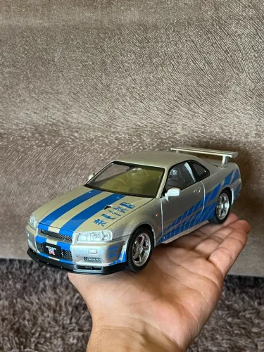 Miniatura GTR Brian Skyline Metal 1/24 (21cm) Coleção