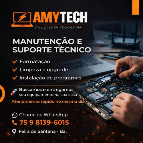 Manutenção de Computador e Notebook | Formatação e Upgrade - Busco e Entrego