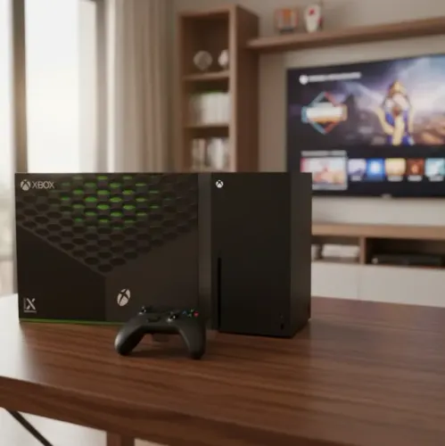 Console Xbox Series X De 1 Tb, Preto Inclui 1 Controle (Usado)