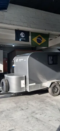 Trailer Mini. Mini Trailer familia 3 pessoas. Trailer compacto.