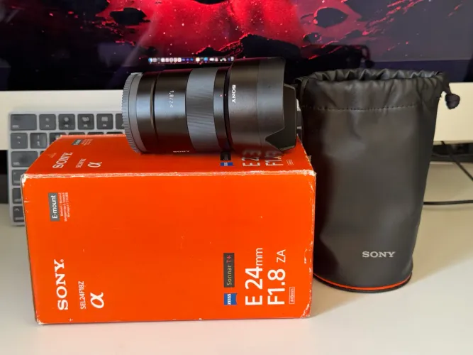 Lente Sony 24mm 1.8 