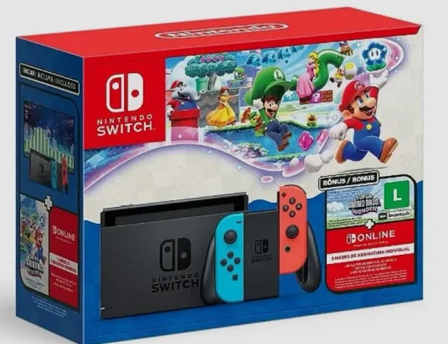 Nintendo switch V2 novinho