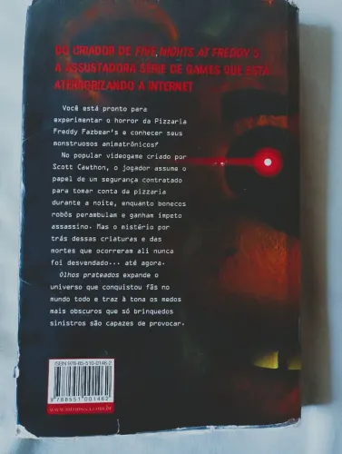 Five Nights At Freddy's Olhos Prateados