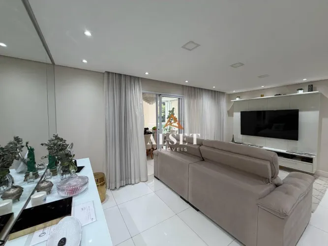 Apartamento com 3 dormitórios e varanda gourmet
