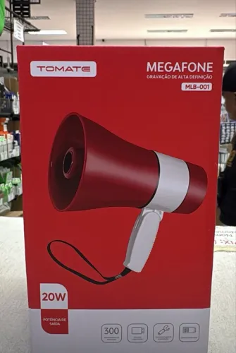 Megafone de alta definição 20W - ENTREGA A DOMICÍLIO