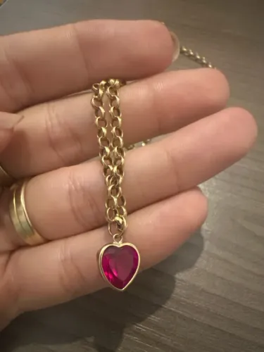 Colar feminino de ouro 18k elo português 7,5 g 45cm 