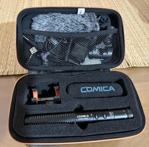 MICROFONE SHOTGUN COMICA VM-20