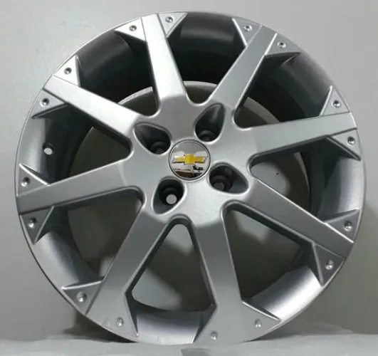 Roda aro 15 Meriva SS Prata Chevrolet Celta 4X100 jogo novo