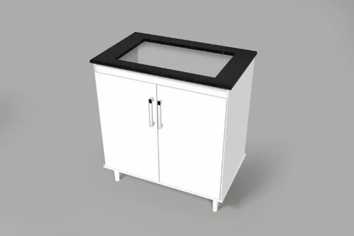Balcão Cooktop 5 bocas Atlantico 80cm **novo na caixa**