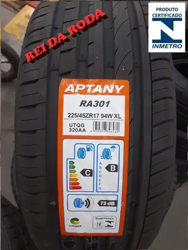 Pneu Aptany - 225/45/17 - "Cada" - Importado