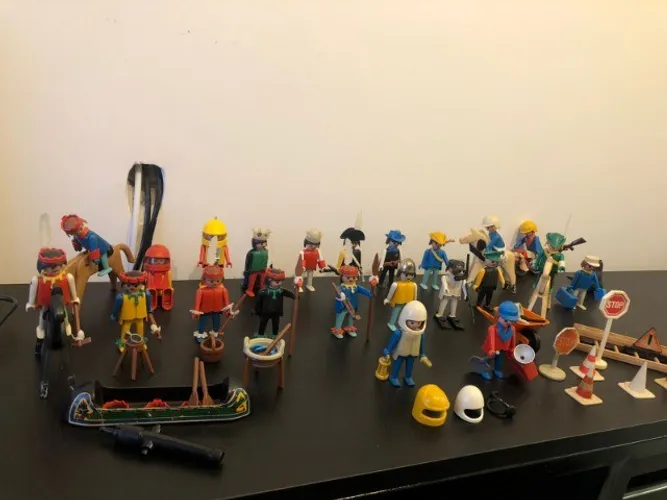 kit de bonecos playmobil