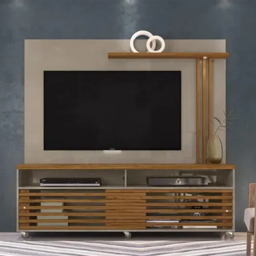 Painel + bancada para tv até 65"!! Sr6718m