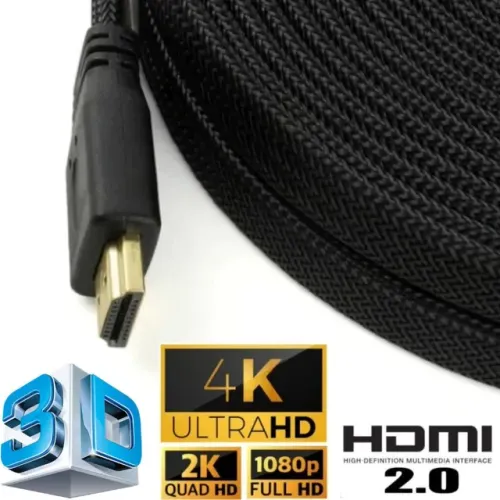 Cabo HDMI 5 metros de nylon novo lacrado