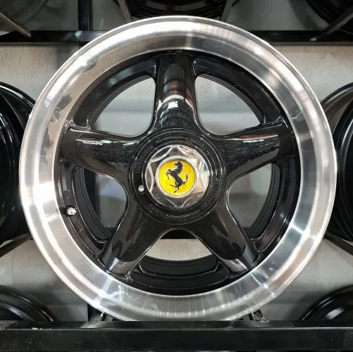 Promoção Rodas Aro 15x8' Ferrari Universais 4x100/108 Novas 