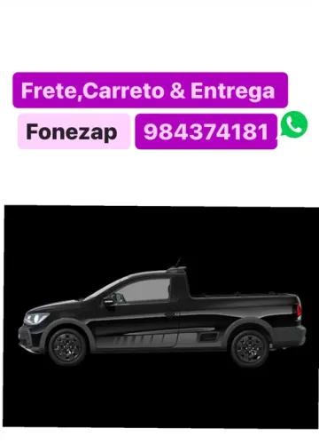 Frete Ananindeua/Belem Pequenos objetos,Rápido & Seguro