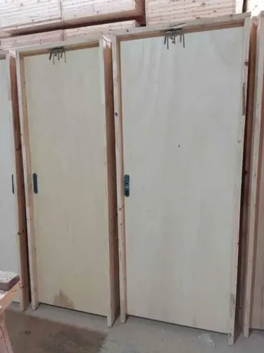 porta lisa interna para pintura com batente de 9 - 2.1080 - frete a/c