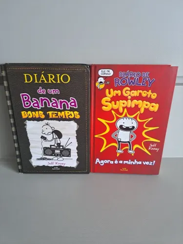 Kit Diário de um Banana e Diário de Rowley