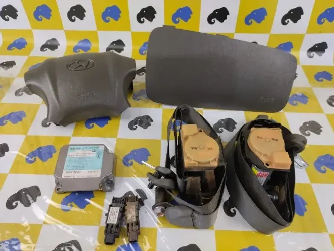Kit Airbag Bolsa Cinto Modulo Tucson Glsb 2012 Original