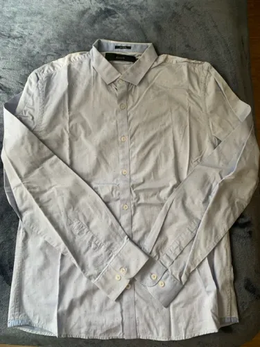 Camisa social azul claro da Ellus (masculino) 