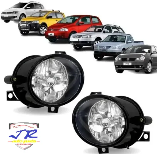 Farol de Milha Vw Gol Saveiro Parati Polo Fox Crossfox G4 Auxiliar Neblina 