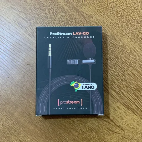 Microfone De Lapela ProStream LAV-GO