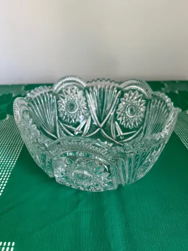Fruteira Bomboniere Cristal 21x10 cms (crédito, débito, Pix e PicPay)