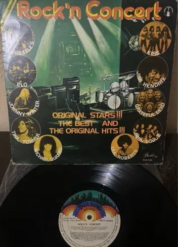 Lp Rock n Concert em Bom Estado Coletânea de Rock