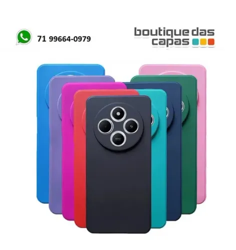 CAPA CASE TPU COM PROTEÇÃO CAMERA REDMI 14C