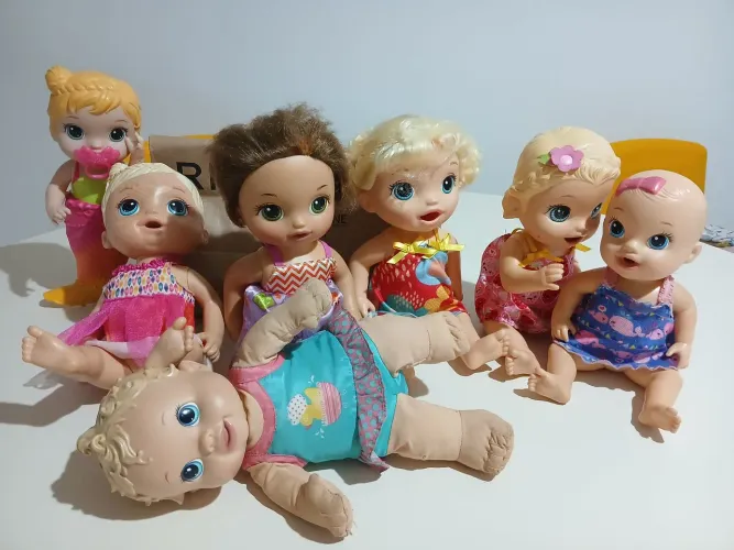 Coleção, usada,boneca Baby Alive original, aceita se cartão crédito